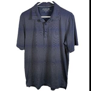Vineyard Vines Jim Nantz Polo Shirt Performance Stretch Golf Men Sz M Active EUC